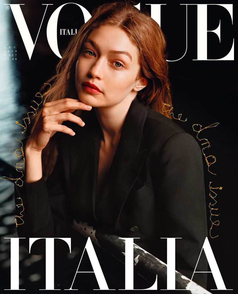 Gigi Hadid posa per Vogue Italia e scopre di avere origini italiane.