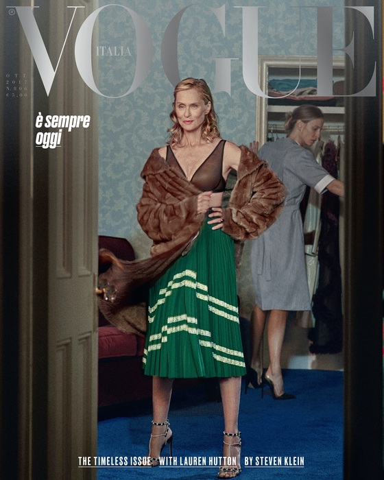 Vogue Italia presenta la Timeless Issue, la prima cover con una donna over 70. 