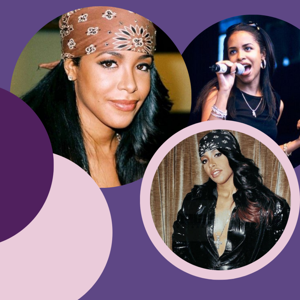 Aaliyah e i suoi look iconici.