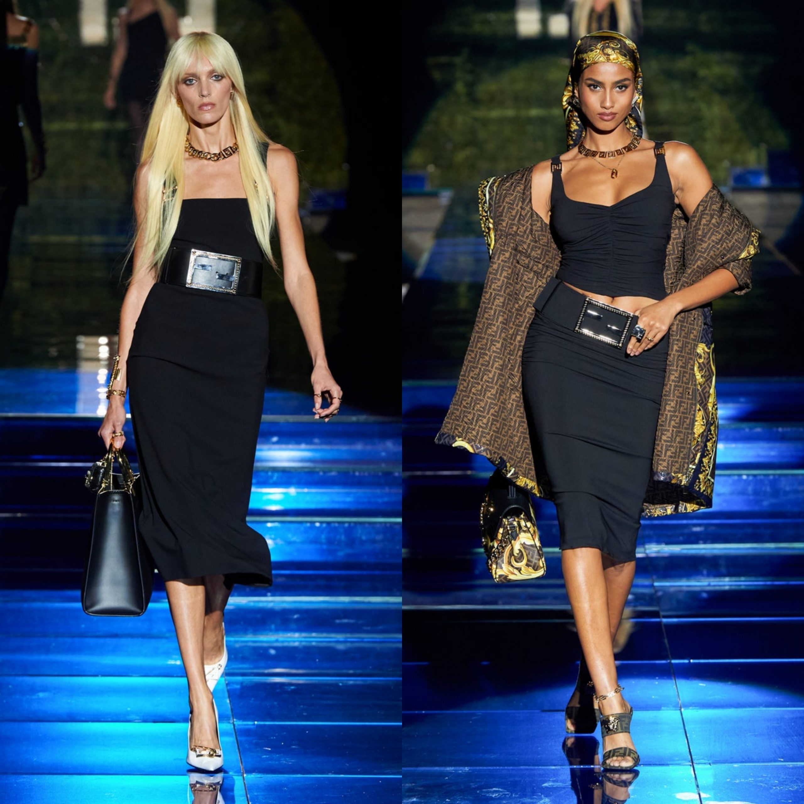 Fendace: Kim Jones e Donatella Versace si scambiano di ruolo.