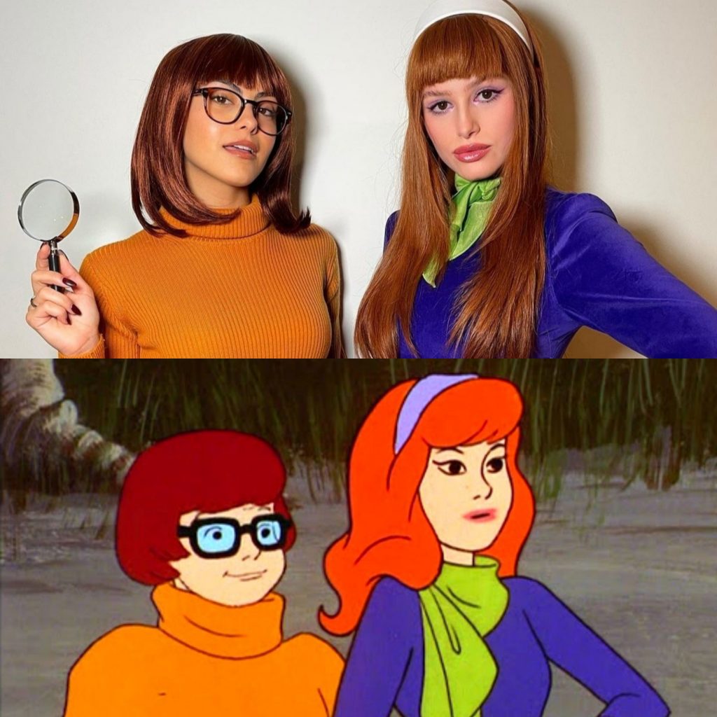 Halloween 2021: Camila Mendes e Madelaine Petsch si vestono da  Velma Dinkley e Daphne Blake.