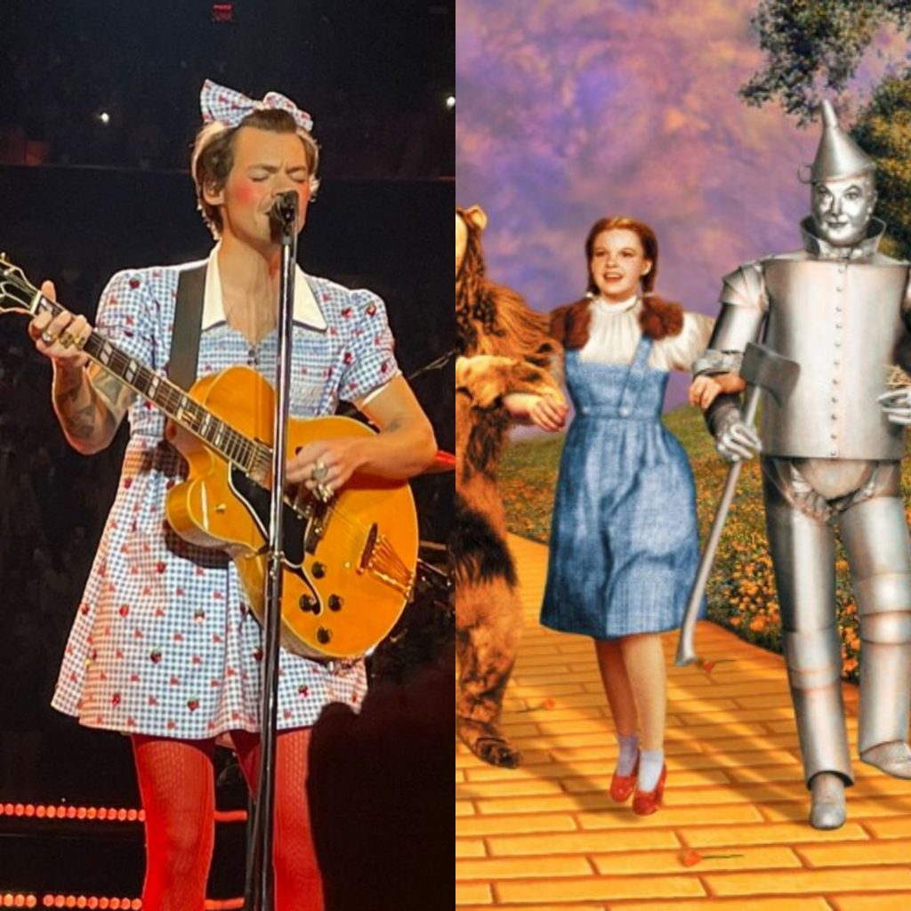 Hallowen 2021: Harry Styles si veste da Dorothy (Il mago di Oz).