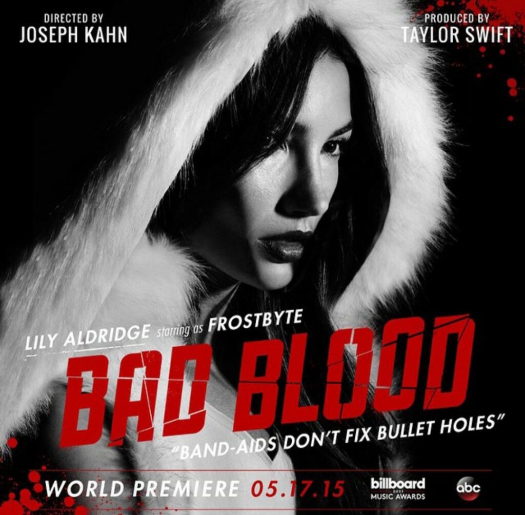 Le amiche di Taylor Swift nel video del singolo 'Bad Blood'.