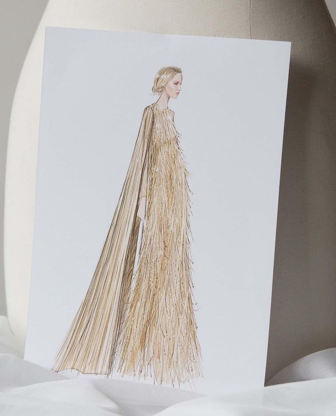 L'abito di Dior indossato da Jennifer Lawrence alla premiere del film Don't Look Up.