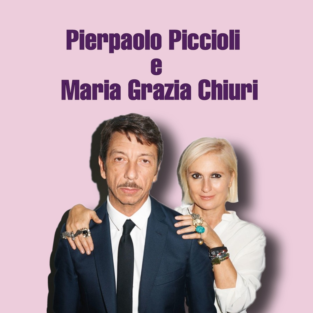 Maria Grazia Chiuri Pierpaolo Piccioli: il passaggio da Fendi a Valentino.