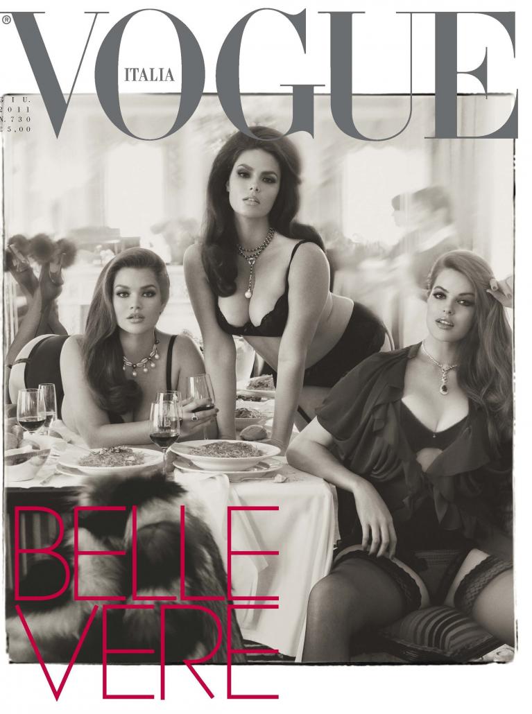 Belle Vere: il numero di Vogue Italia dedicato alle modelle curvy.