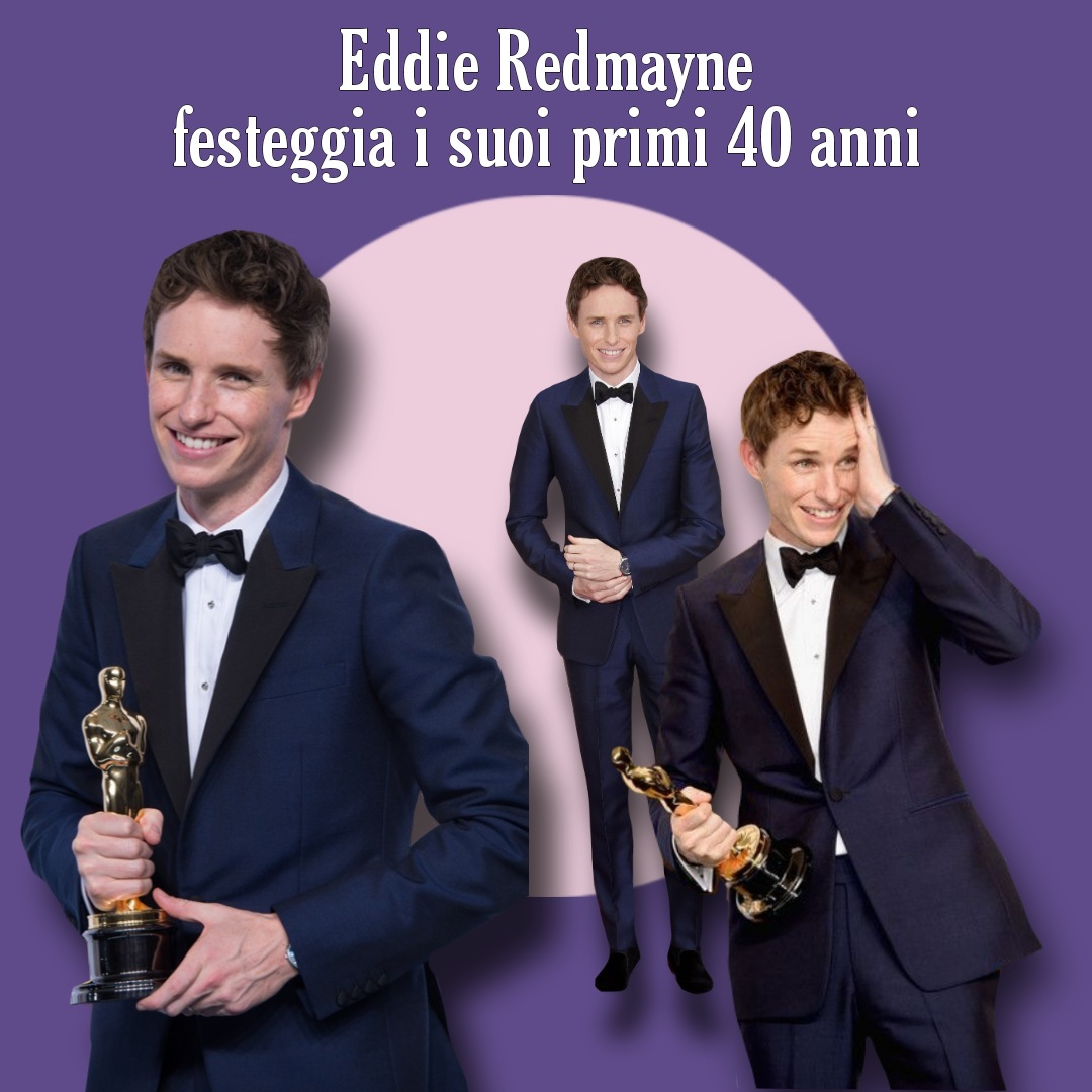 Eddie Redmayne, l'attore Premio Oscar, compie 40 anni!