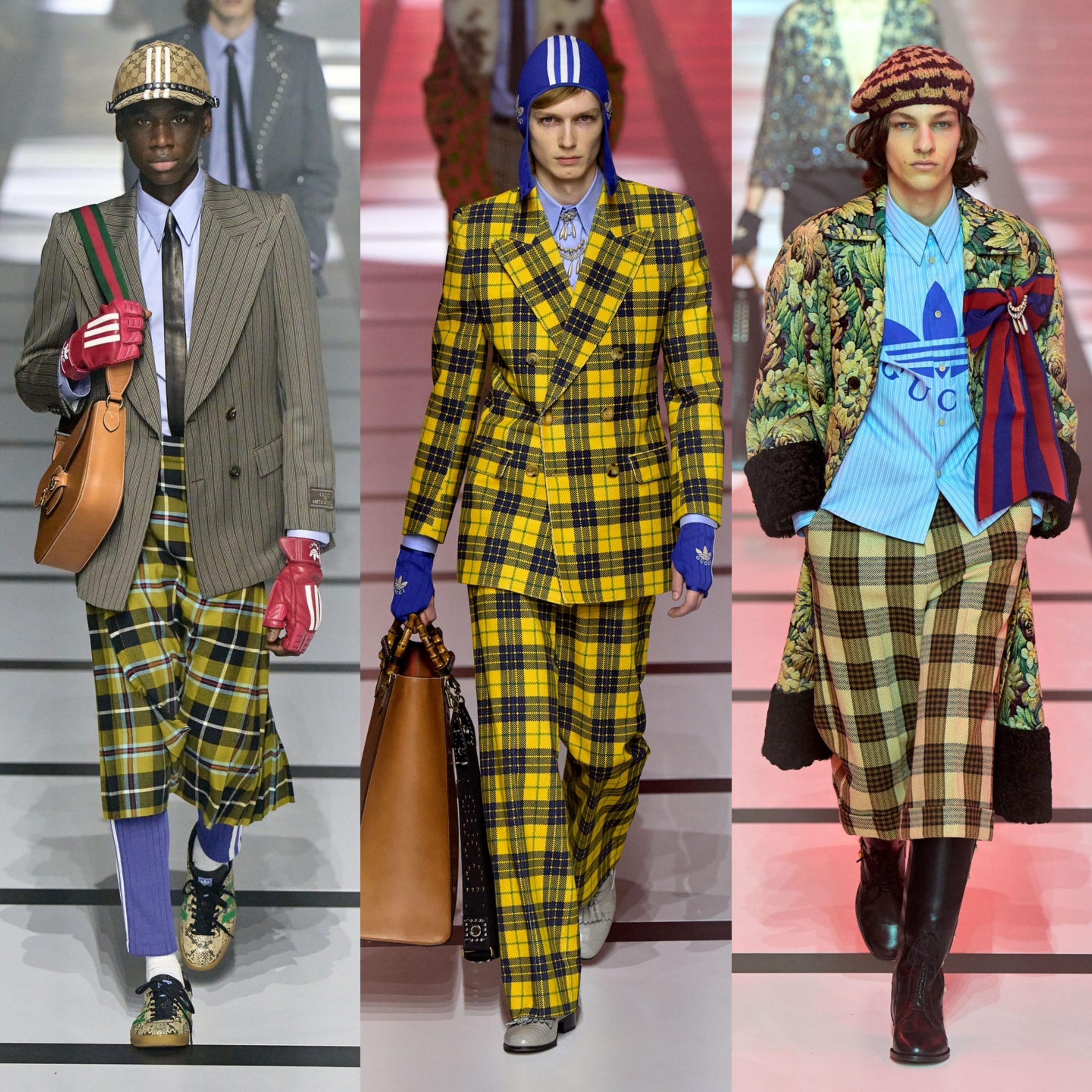 Alessandro Michele presenta Exquisite Gucci, la collaborazione tra Gucci e Adidas.