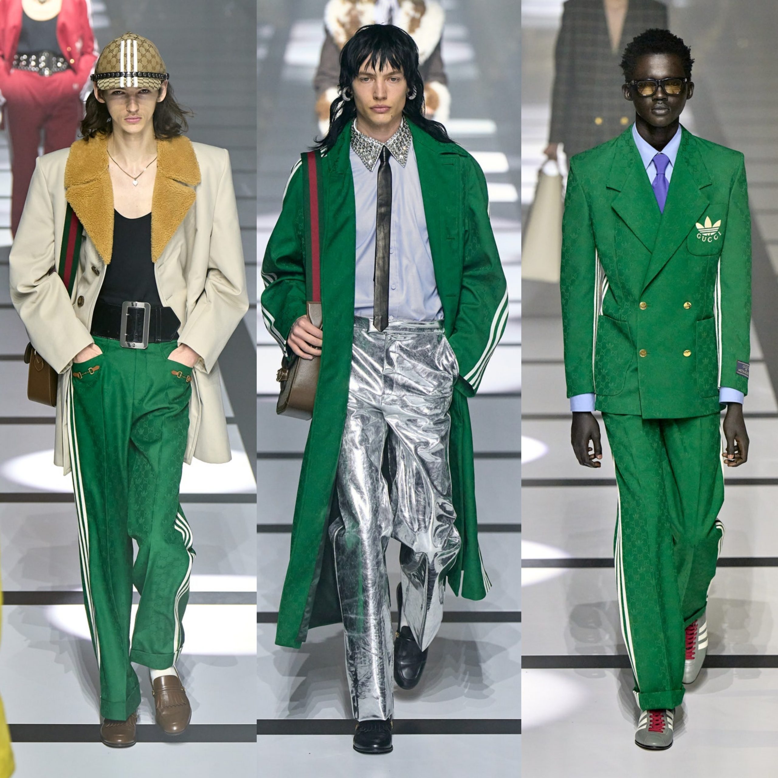 Alessandro Michele presenta Exquisite Gucci, la collaborazione genderless tra Gucci e Adidas.