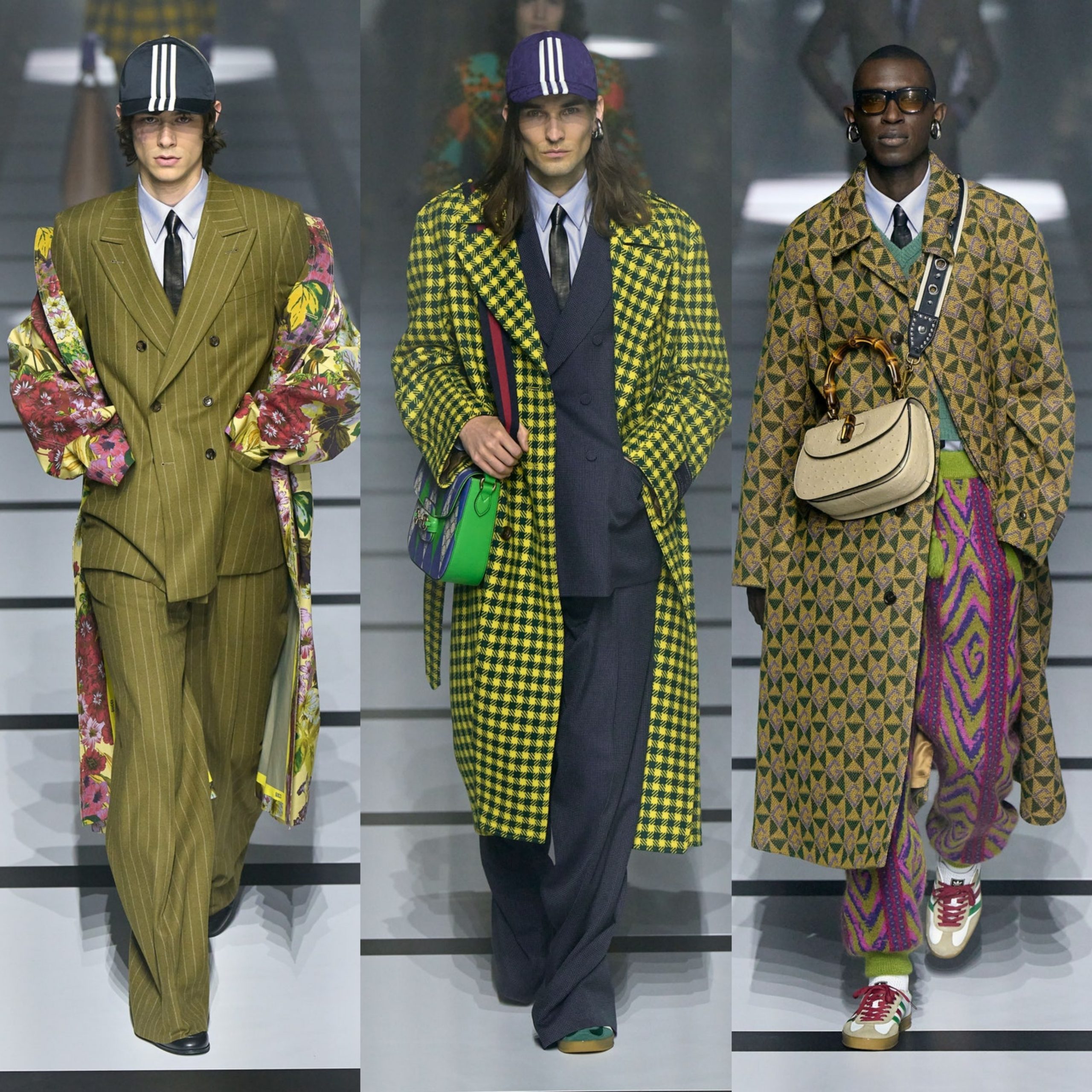 Alessandro Michele presenta Exquisite Gucci, la collaborazione genderless tra Gucci e Adidas.