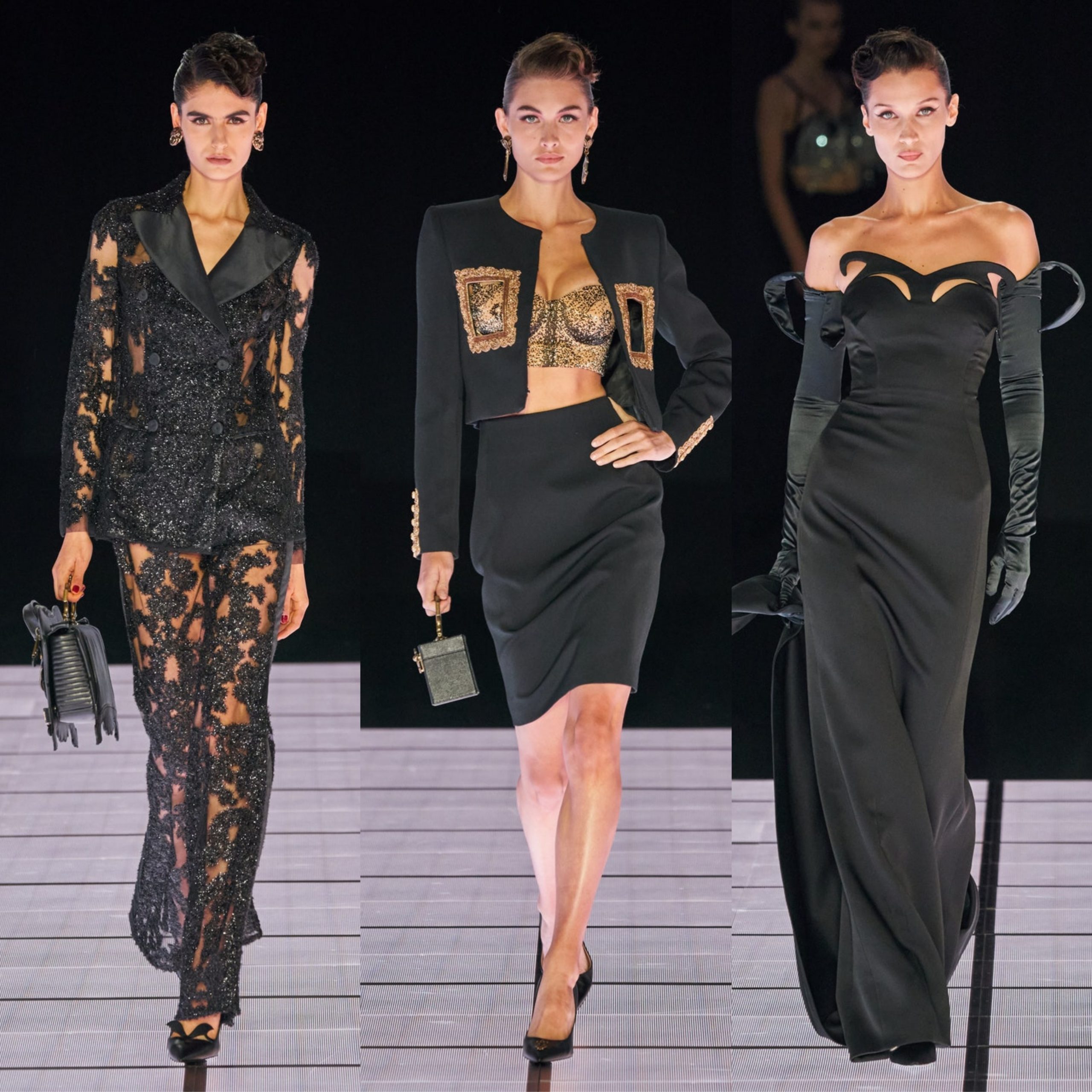 Milano fashion week 2022: la collezione donna autunno inverno 22-23 di Moschino.