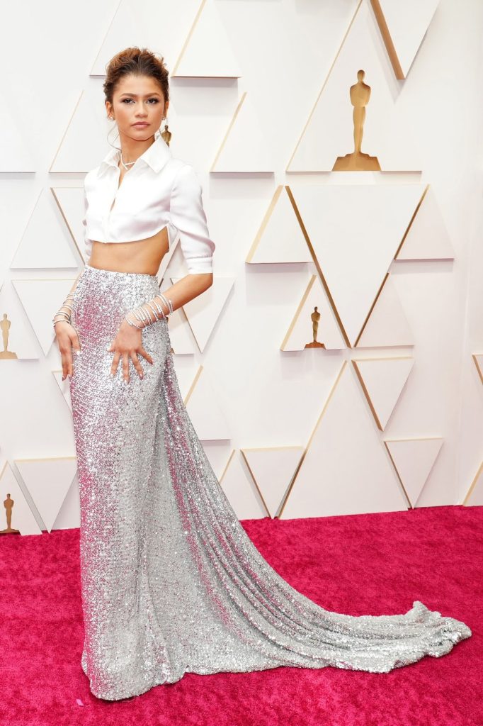 Oscar 2022: Zendaya in Valentino couture.