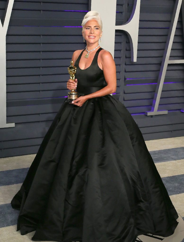 Oscar 2019: Lady Gaga in Brandon Maxwell.