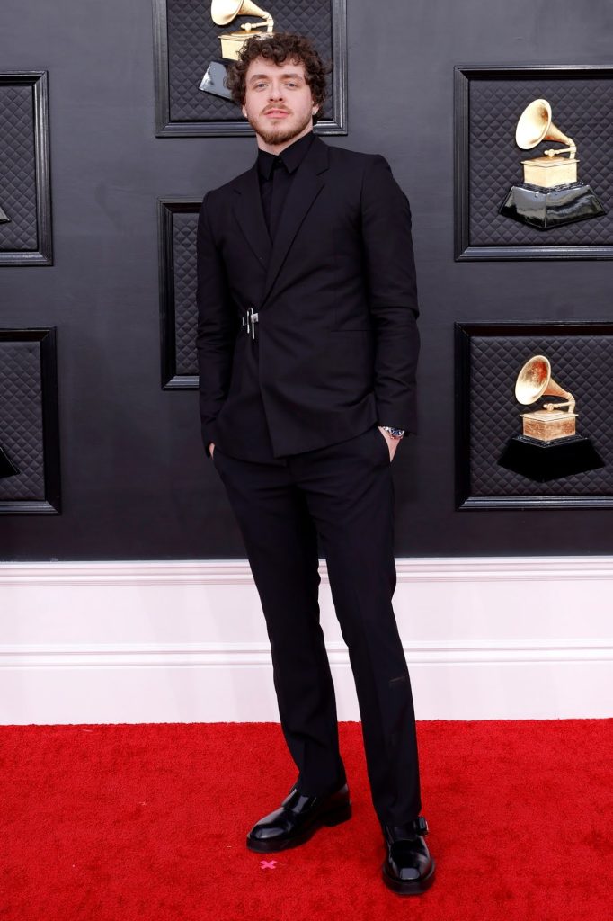 Grammy Awards 2022: Jack Harlow in Givenchy.