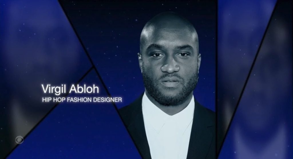 Grammy 2022: l'omaggio in memoriam per Virgil Abloh (1980-2021) e le polemiche per la nomination 'Hip Hop Fashion Designer'.
