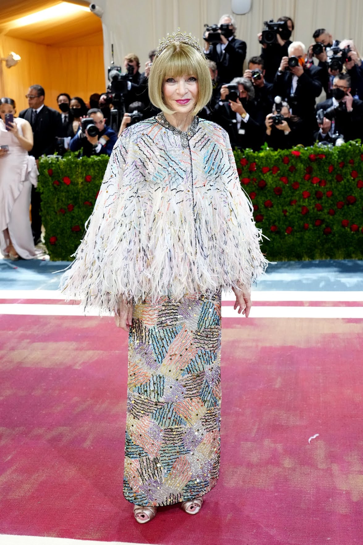 Met Gala 2022: Anna Wintour in Chanel.