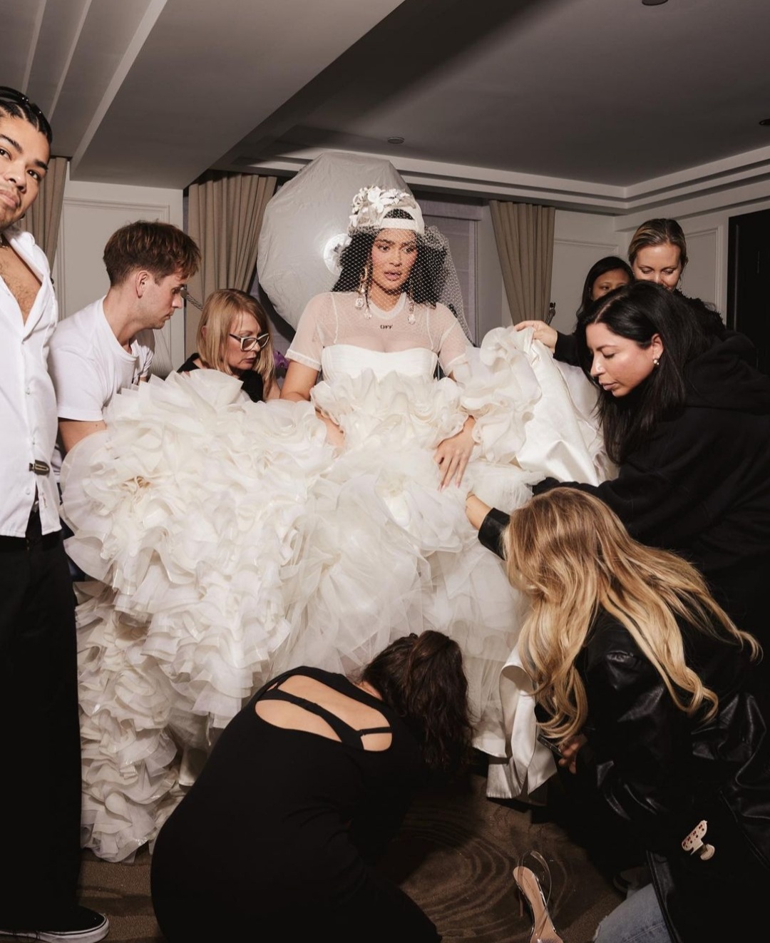 Met Gala 2022: Kylie Jenner la nuova sposa di Off-White.