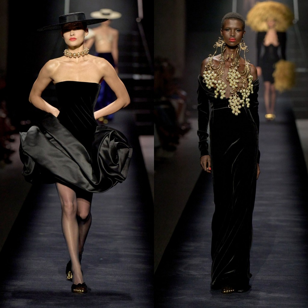 Schiaparelli haute couture A/I 22-23, la collezione femminile di Daniel Roseberry ricca di abiti gioiello.