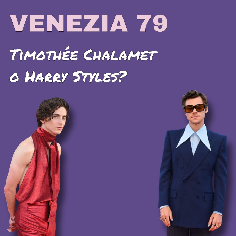Venezia 79: i ragazzi - Timothée Chalamet e Harry Styles - rubano la scena e trionfano sul red del Lido di Venezia.