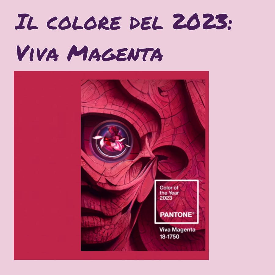 Viva Magenta, il colore del 2023 secondo Pantone.
