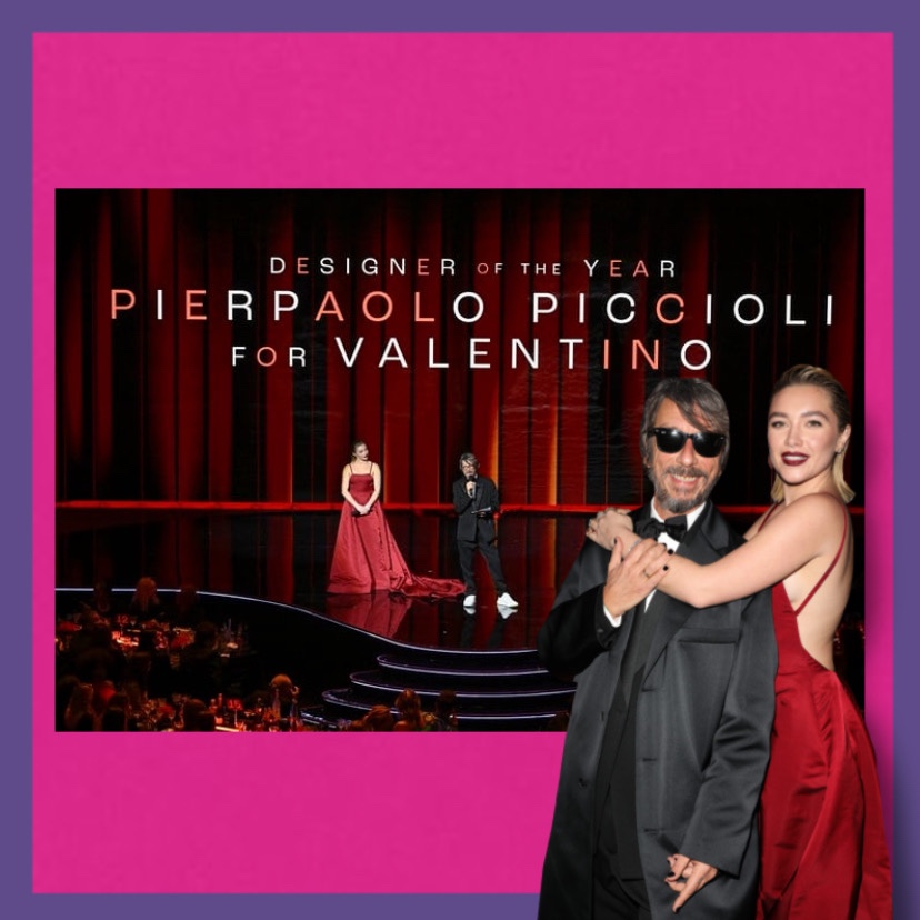 BFA 2022: Pierpaolo Piccioli, il direttore creativo della maison Valentino, vince il premio di stilista dell'anno!