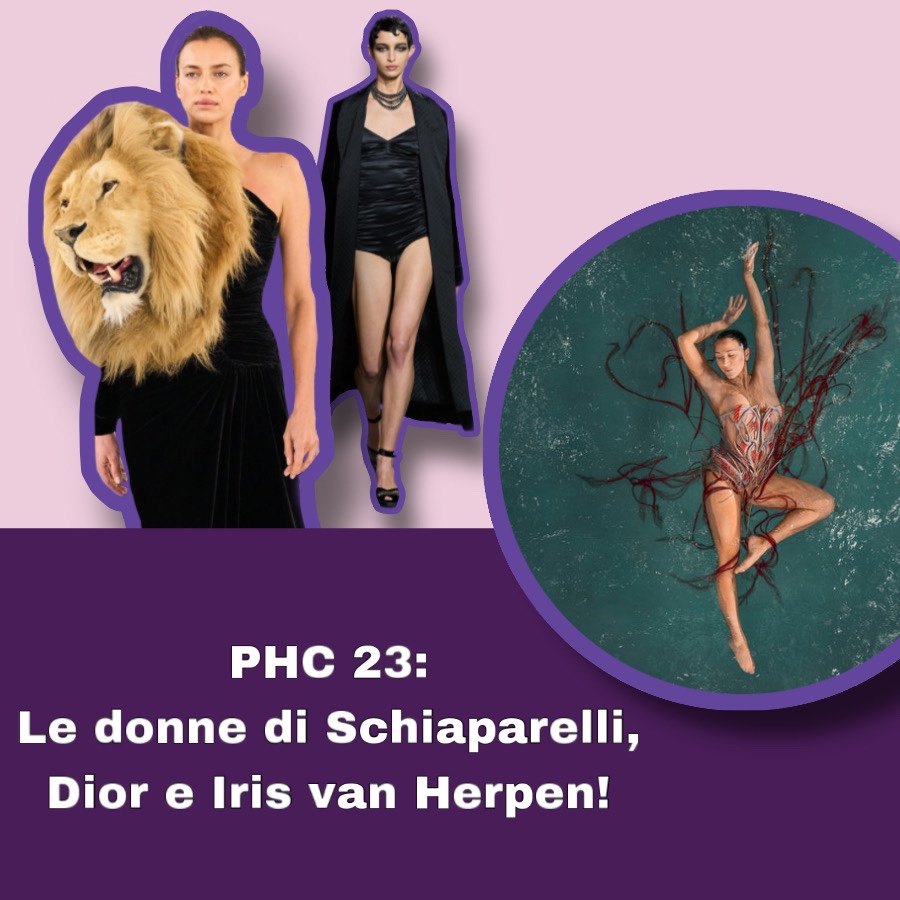 La settimana dell'haute couture 23 di Schiaparelli con l'Infermo di Dante, di Dior e Iris van Herpen con la solidarietà alle donne iraniane.